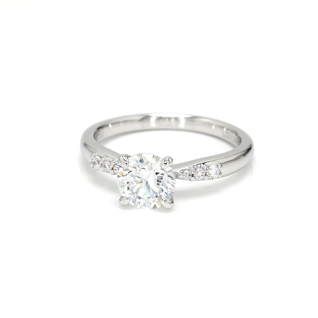 18K 1.09 ct E VVS2 P86,273 White Frame 11