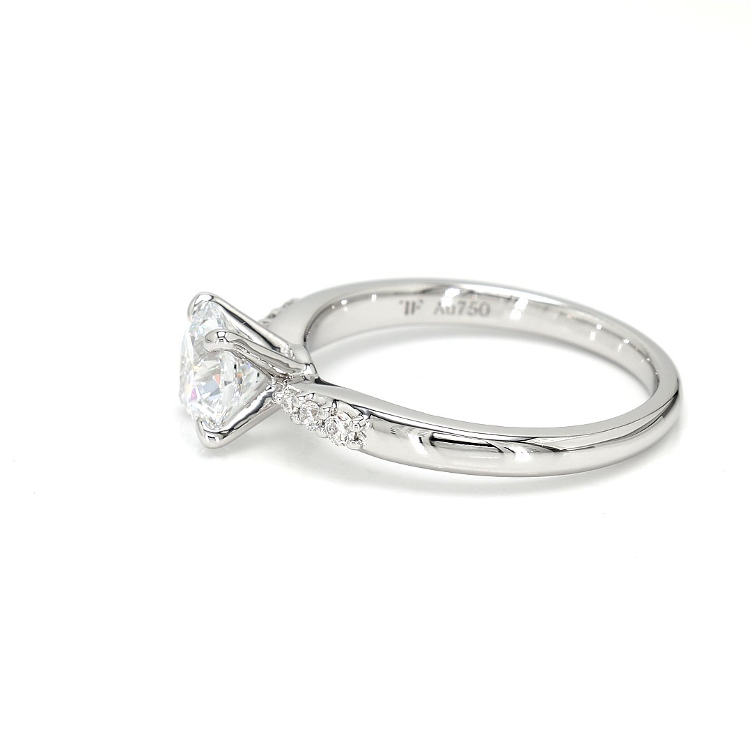 18K 1.09 ct E VVS2 P86,273 White Frame 13