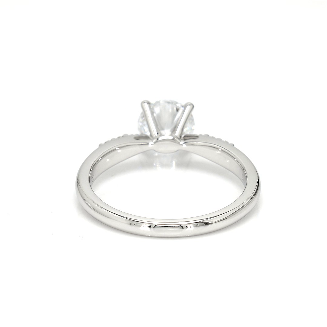 18K 1.09 ct E VVS2 P86,273 White Frame 16