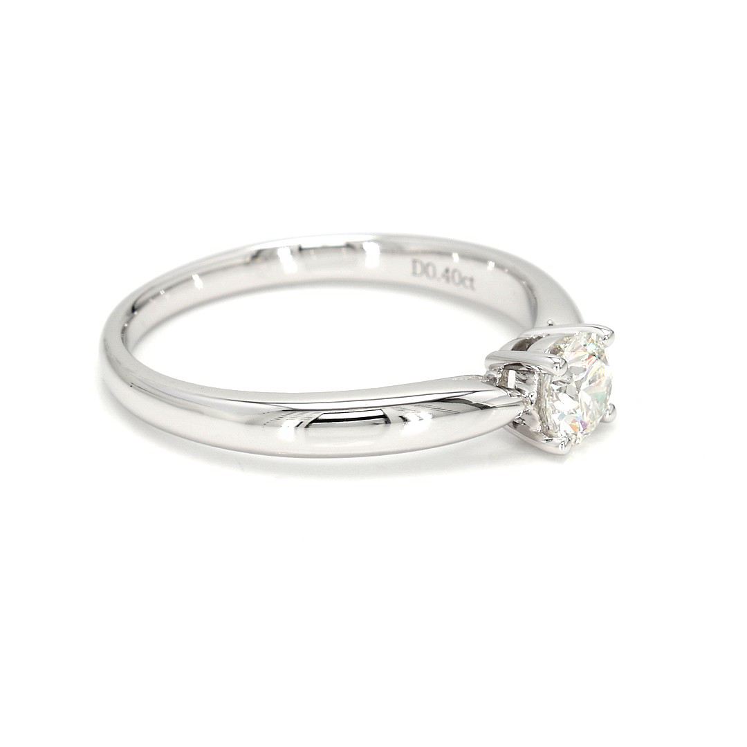 18K 0.4 ct I VS1 P63,415 White Frame 9