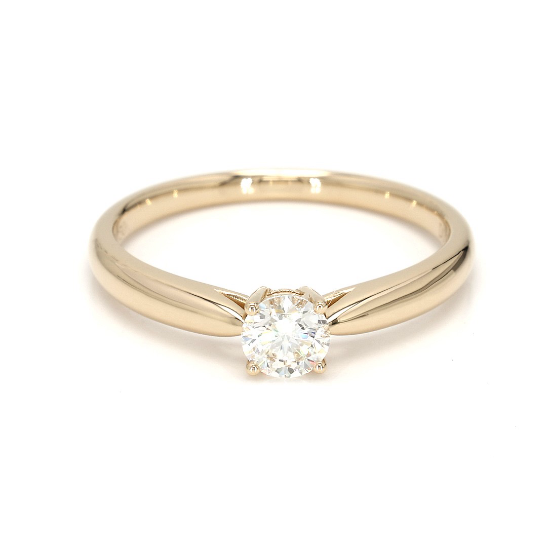 18K 0.31 ct I VS1 P53,923 Yellow Frame 0