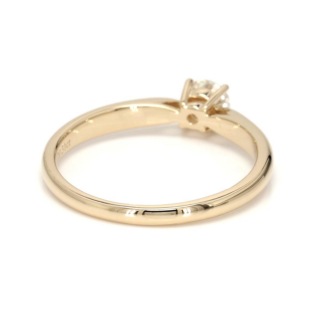 18K 0.31 ct I VS1 P53,923 Yellow Frame 6