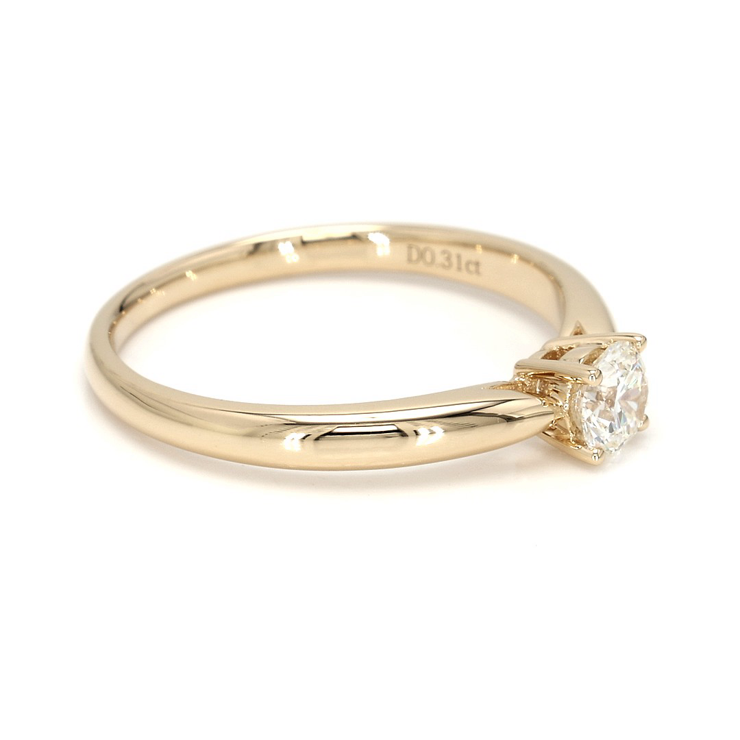 18K 0.31 ct I VS1 P53,923 Yellow Frame 9