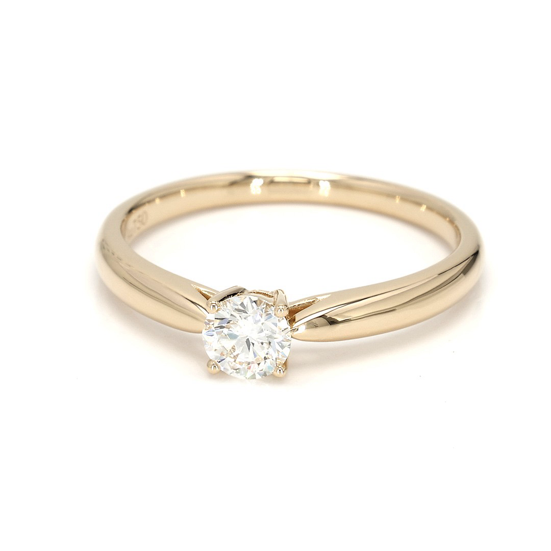 18K 0.31 ct I VS1 P53,923 Yellow Frame 11