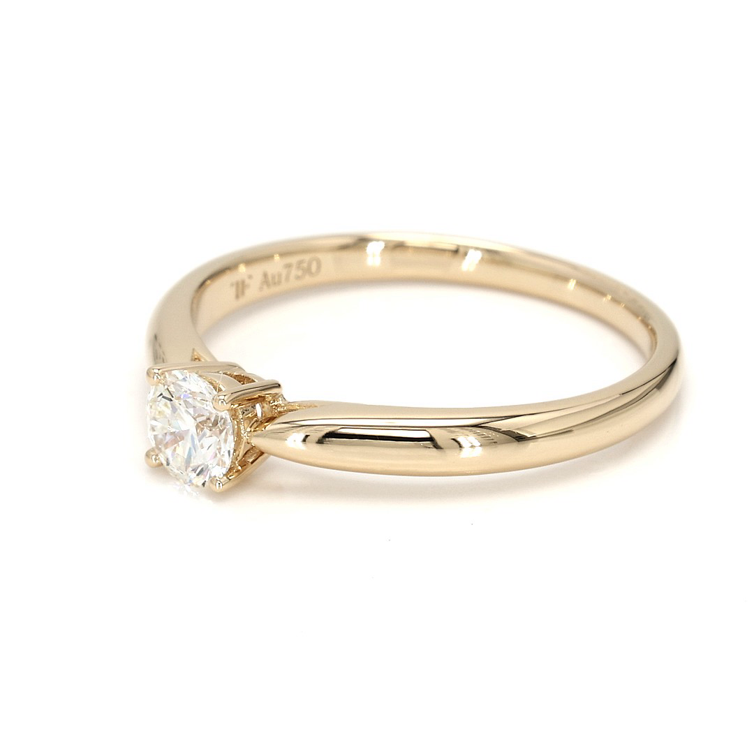 18K 0.31 ct I VS1 P53,923 Yellow Frame 12