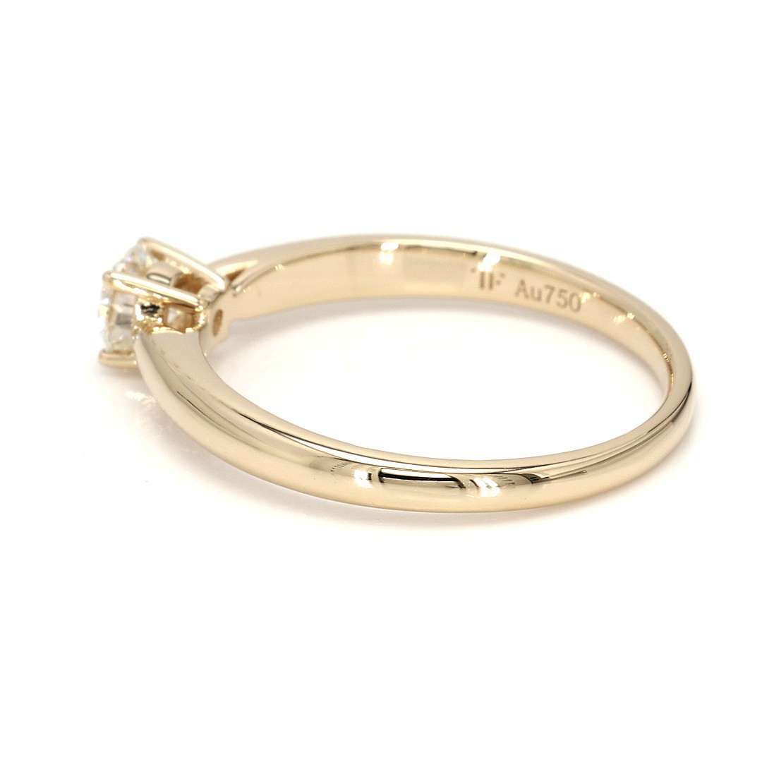 18K 0.31 ct I VS1 P53,923 Yellow Frame 14