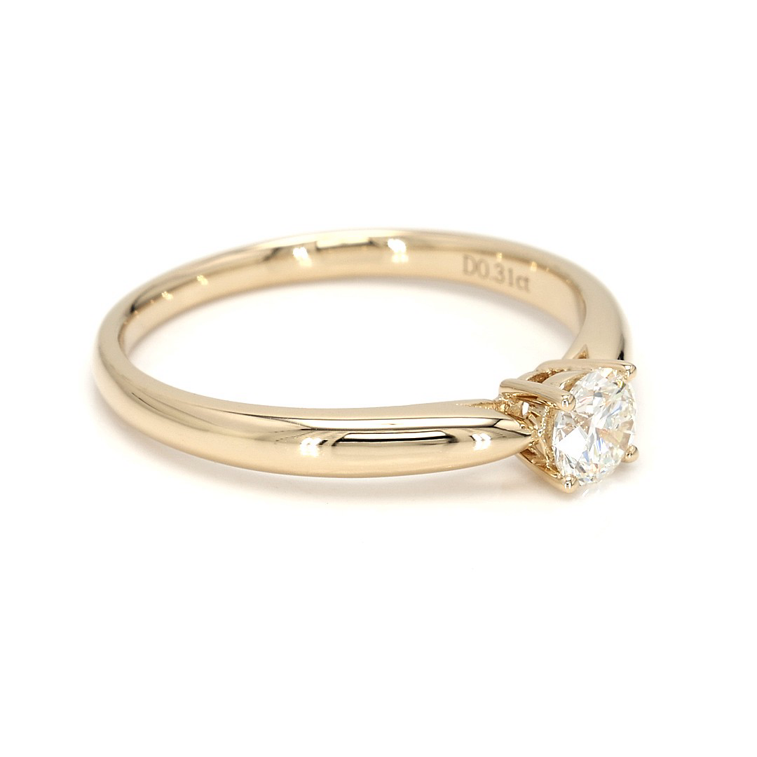 18K 0.31 ct I VS1 P53,923 Yellow Frame 20