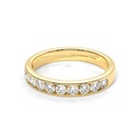 Channel - Lab Grown Yellow Gold