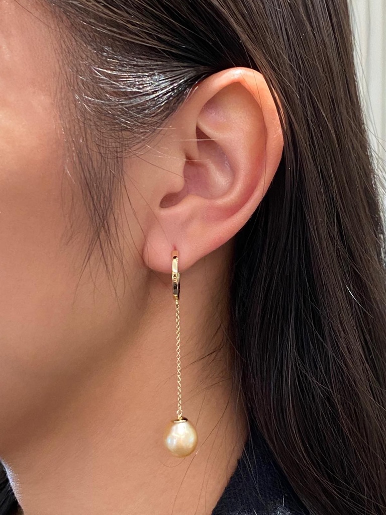 Dark Champagne Pearl Dangling