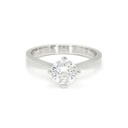 18K 1.06ct Round  Shaped Miel Ring