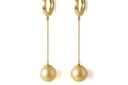 Dark Champagne Pearl Dangling